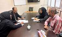 جلسه مشترکی بین مرکز تحقیقات پرستاری تروما با  معاون پژوهشی بیمارستان در تاریخ 23  اردیبهشت 1404 در دفتر معاونت پژوهشی بیمارستان  برگزار شد.  در این جلسه که با حضور جناب آقای دکتر اکبرزاده، معاون پژوهشی بیمارستان، سرکار خانم دکتر باقری مدیر پژوهشی و سرکار خانم دکتر  صفا معاون  مرکز تحقیقات پرستاری تروما و کارشناسان مرکز برگزار شد،  در خصوص استفاده از نتایج پایان نامه ها و طرحهای تحقیقاتی در بخش های مختلف بیمارستان به عنوان طرحهای اثربخش پیشنهاداتی داده شد. مقرر شد بررسی های لازم جهت همکاری مشترک و اجرای طرح